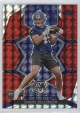 2022 Panini Mosaic Rookies Red Mosaic Prizm Daniel Bellinger #362 11ur