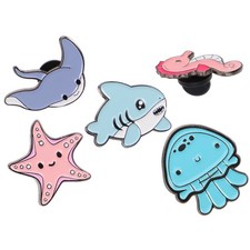  5 PCS Broche Animal De Dessin Animé Broches Bijoux Épinglette Épinglettes