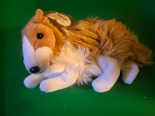 Ty Classic Cassie Collie Dog Plush Beanbag Stuffed Animal Vintage 1999