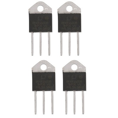 4X BTA41-600B 600V 40A Silicon Controller Rectifier Standard  W9O19831