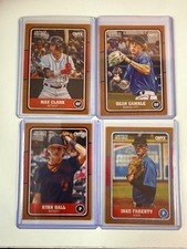 2024 Onyx Vintage 4 Card Lot Numbered SPs