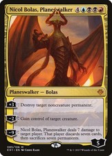 Nicol Bolas, Planeswalker Archenemy: Nicol Bolas LP MTG