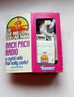 Kenner The Six Million Dollar Man - Back Pack Radio  - Mib   !