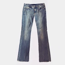 Marc Jacobs Vintage Y2K Bootcut Jeans Light Wash Denim Seam Detail Women’s 10