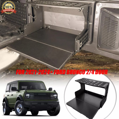 Rear Door Tailgate Table and Molle Panel For 2021-2026 Ford Bronco 2/4 Door