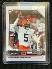 2024 PANINI INSTANT #186 JAMEIS WINSTON Sets Browns Passing Record 120 Made