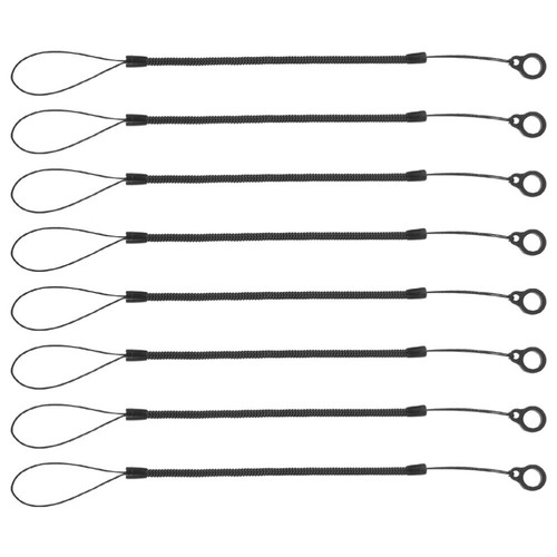 8 Pcs Stylus Fixing Rope Retractable Spring Coil Strap Anti-lost - Zdjęcie 4 z 12