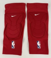 Nike NBA Issued Hyperstrong Padded Knee Sleeves Mens Size L/XL Red CT3877