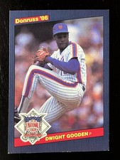 1986 Donruss All-Stars Dwight Gooden #28 New York Mets Jumbo