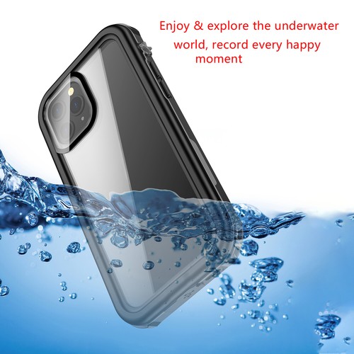 For iPhone 13 12 Pro Max,13 12 Mini Case Waterproof Cover with Screen Protector - Picture 36 of 57