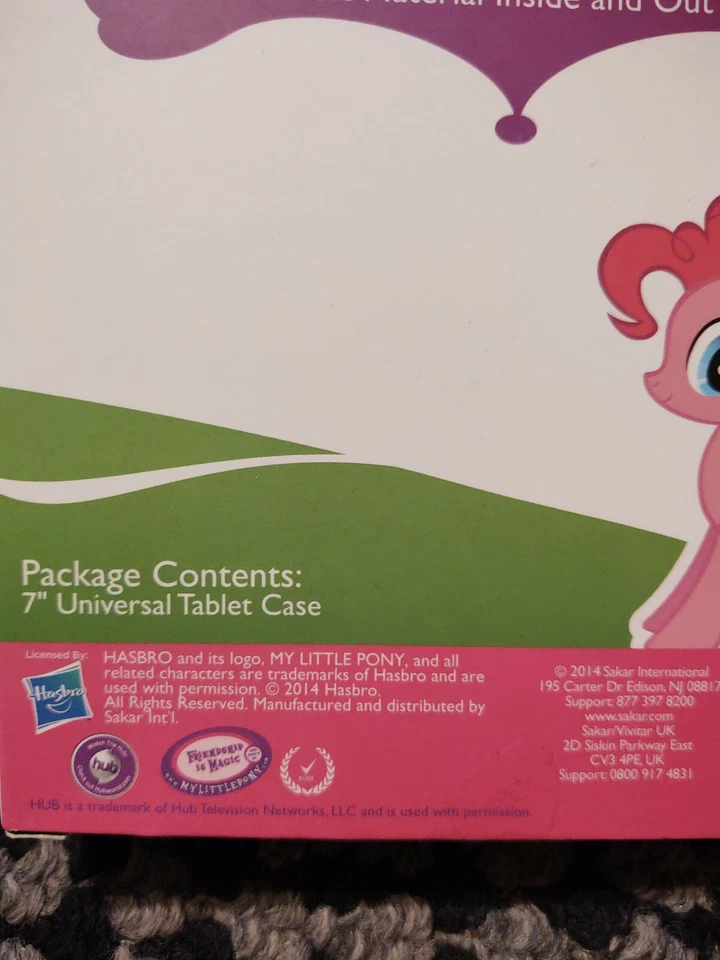 My Little Pony 7-Inch Universal Tablet Case - Pink - NEW - Image 4 of 4