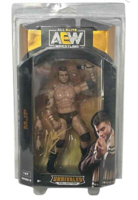 AEW Unrivaled Series 6 MJF Action Figure - Sealed Bister Package - Signed
