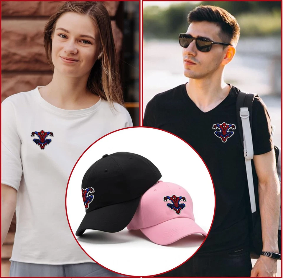 Marvel Spiderman Superherói Quadrinhos Iron On Patch - Patch de Costura - Patch Bordado - Imagem 3 de 4