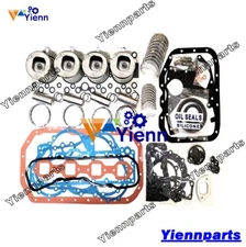 4BD1 4BD1T Rebuild Kit For Isuzu Engine Sumitomo SH100 SH120 Excavator Repair