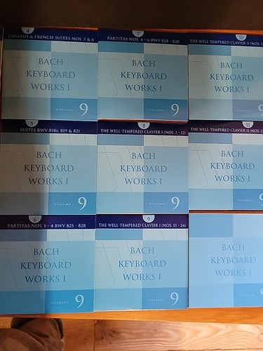 Bach 2000 Vol 9 Keyboard Works 1 CD 11 Cds - Picture 7 of 10