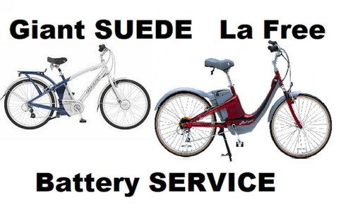 Giant Lafree Suede Bike Batteries 24v 