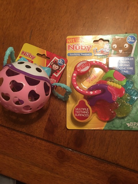 nuby teether sock