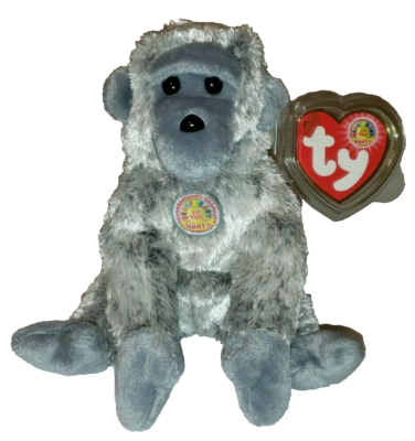 Ty Beanie Baby VIRUNGA the Monkey (2003 BBOM) 5.5