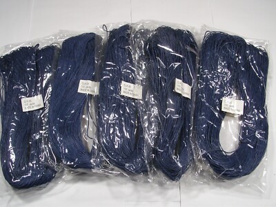 500 Yards Blue China Cotton Wax Beading Cord (1MM) Wholesale Bulk Lot (CLK-05)
