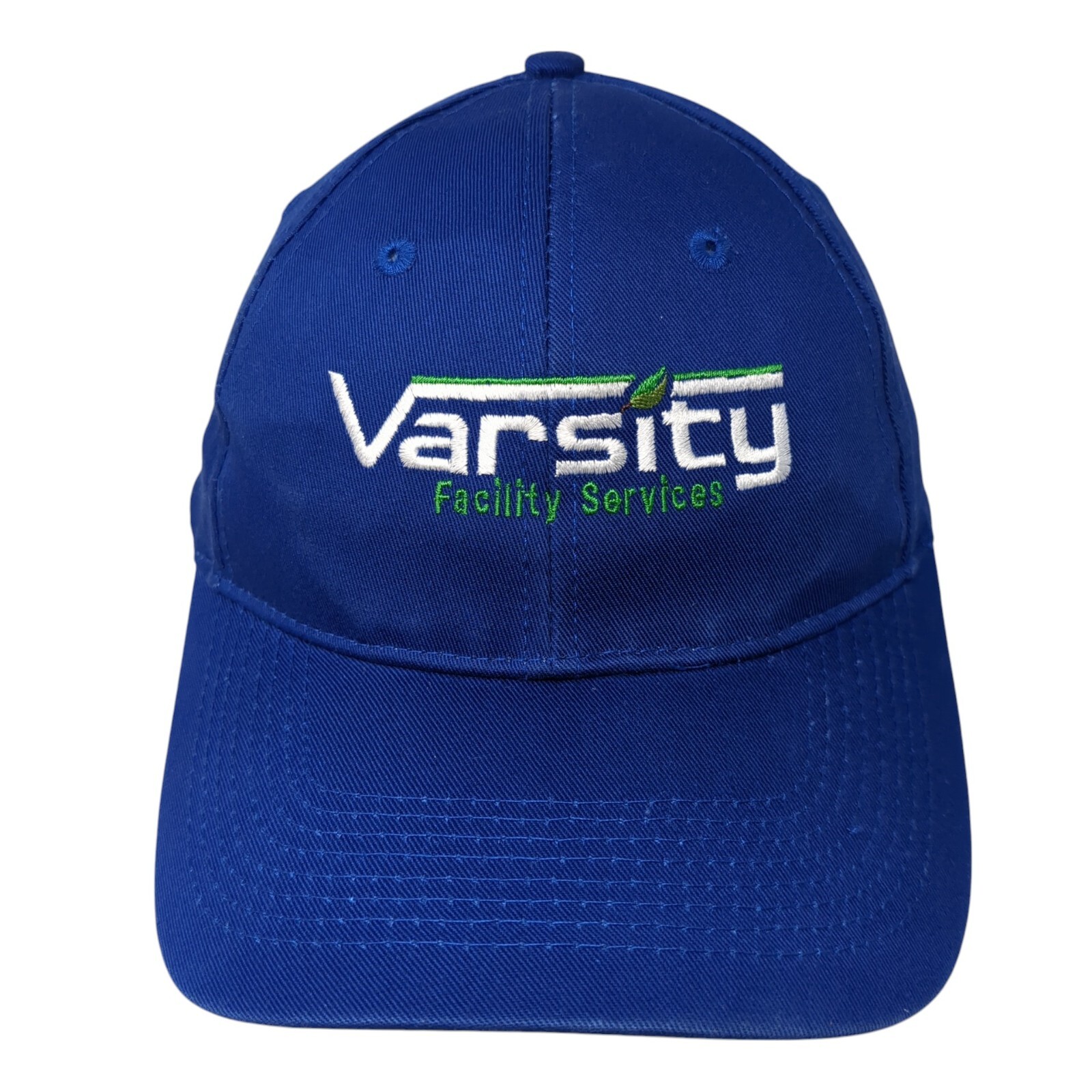 Varsity Facility Services Strapback Hat Blue One … - image 1