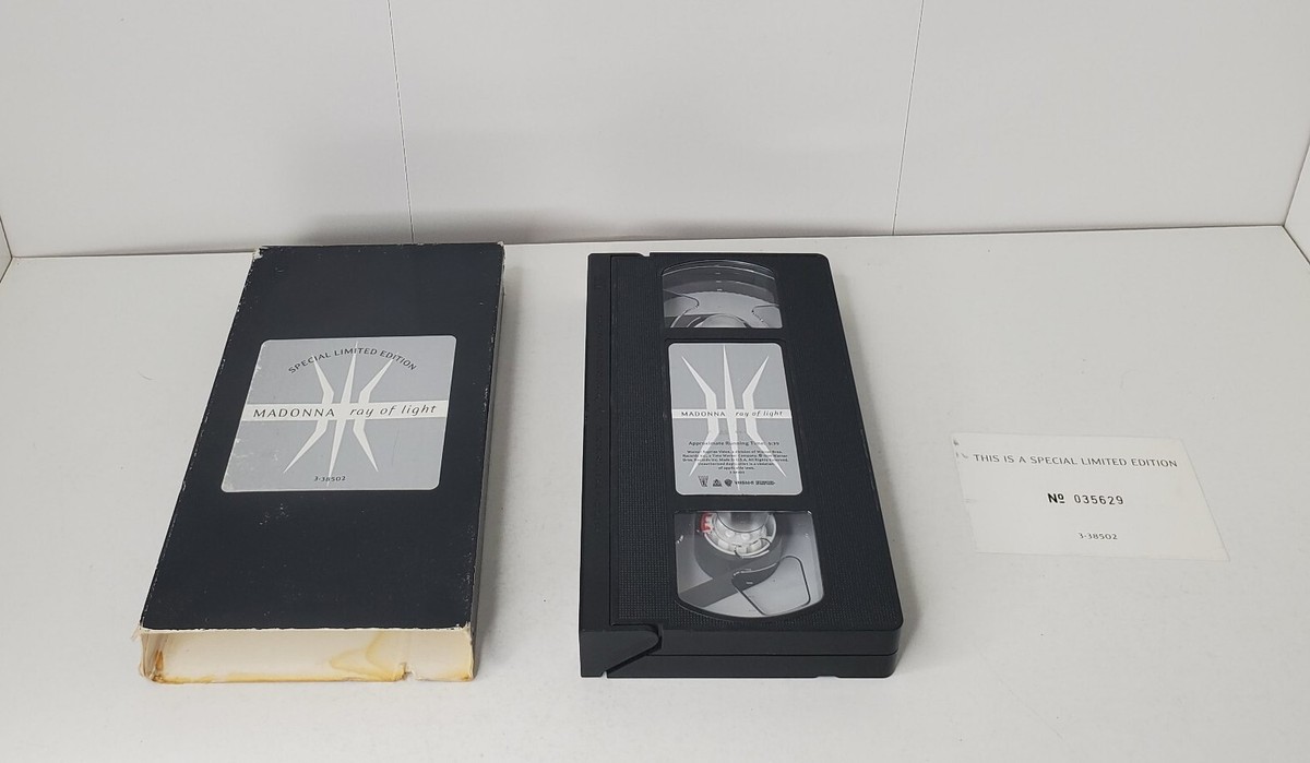 Madonna Ray of Light Video Single (VHS, 1998) Special