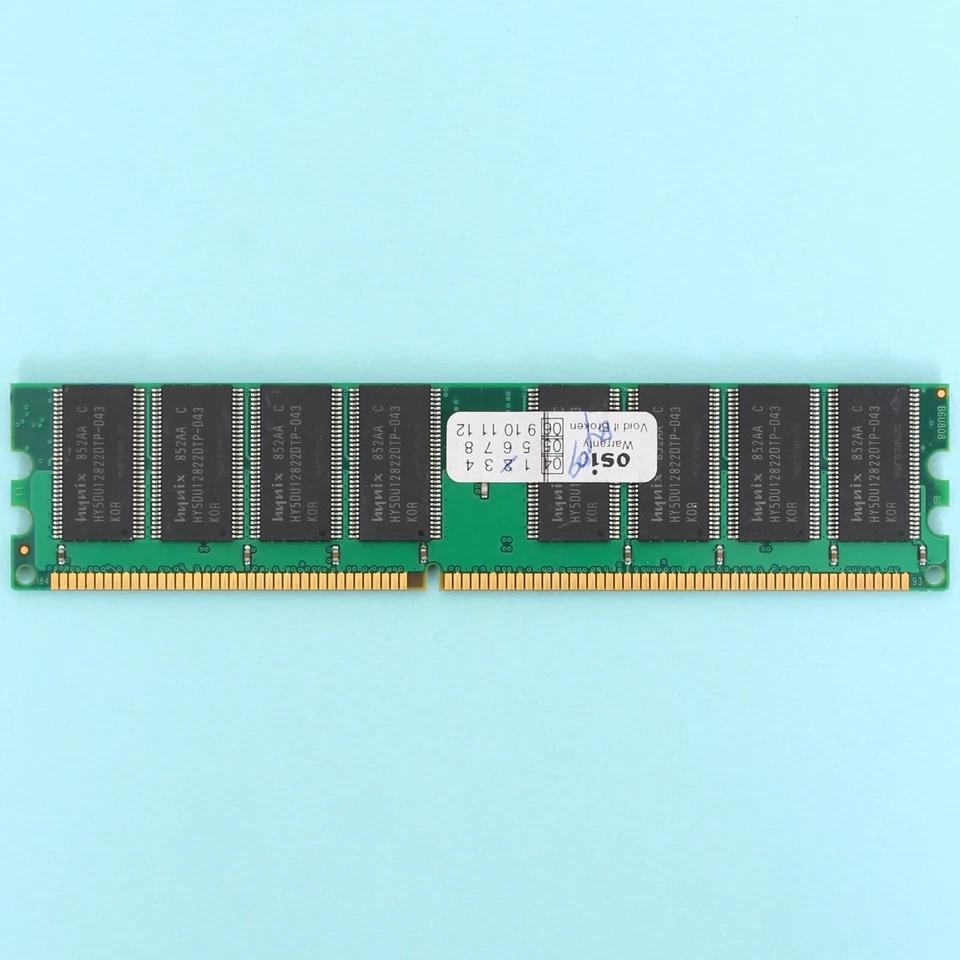 1GB DDR RAM 400Mhz PNY DDR400 PC3200 DDR1 Desktop 184Pin RAM Memory - Image 2 of 2