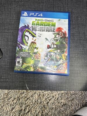 Plants vs. Zombies: Garden Warfare PlayStation 4 PS4 Video Game No Manual