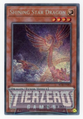 Shining Star Dragon - BLTR-EN002 - Secret Rare 1st Edition - Español - HunterCard TCG