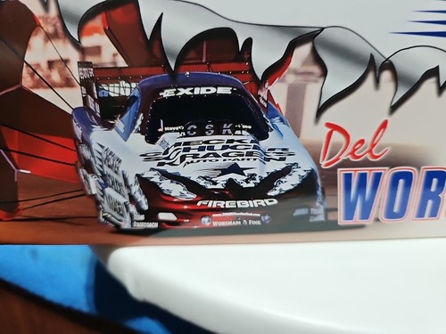 1/24 Action Funny Car of Del Worsham Firebird 2001 Checker BEAUTIFUL NICE CAR 🚗 - Picture 23 of 24