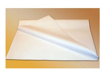 60 fogli di carta velina bianca, 35 x 50 cm, per confezioni