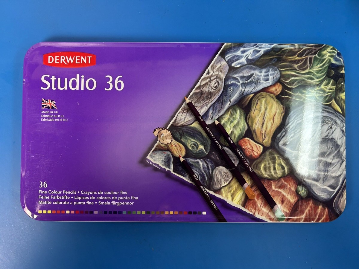 DERWENT Fine Art Pencils 色鉛筆セット Derwent Studio Fine Art 36 Colored Pencil Set | eBay
