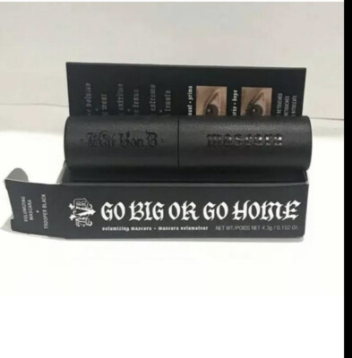 Lot Of 2 KVD KatVonD Go Big Or Go Home Travel Size Mascara New In Box 