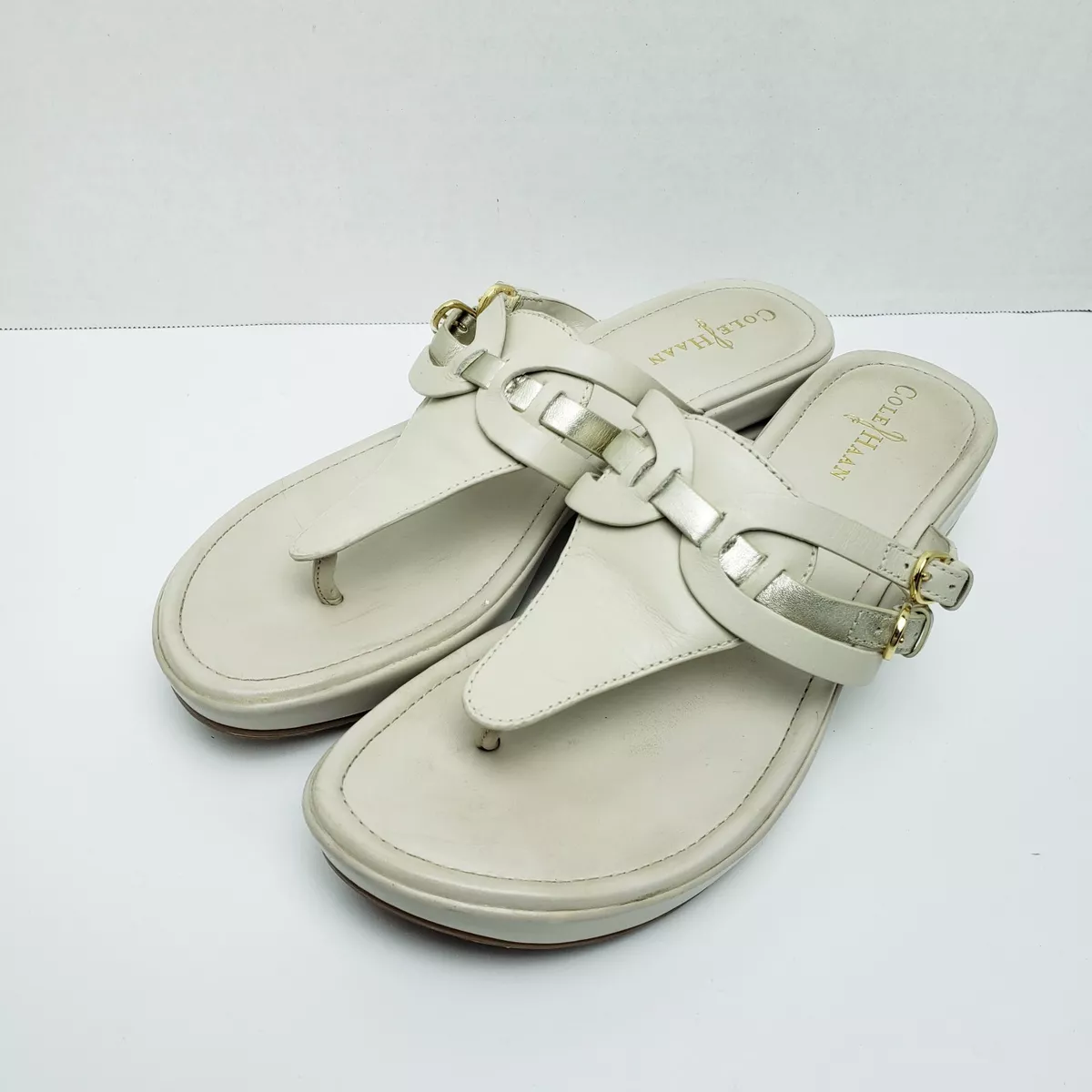 Cole haan thong wedge best sale sandals