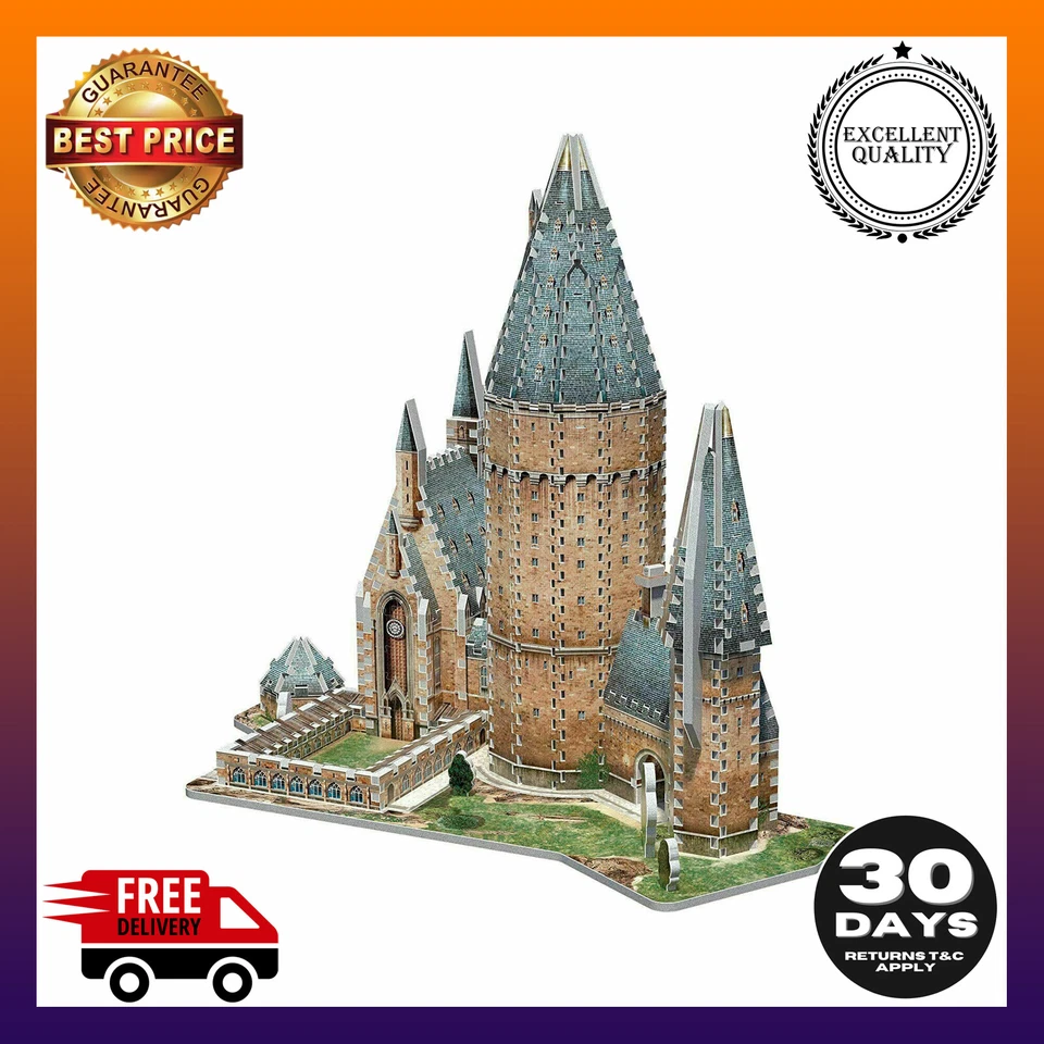 Puzzle Harry Potter Hogwarts Große Halle 3D 850 Teile CANADIAN - image 3 of 3