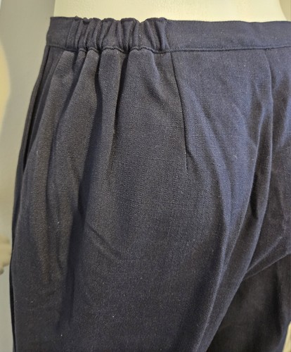 SAG HARBOR Stretch Women’s Size 8P Pants Navy Blue  - Picture 8 of 11