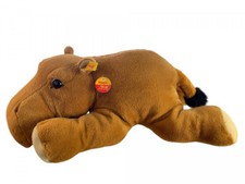 Steiff Animal Hippo 085451 Hippie 42 x 25cm. Excellent Condition