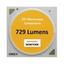 Powerful 729 Lm White CoB LED for DIY Microscope Conversions + Dimmer Circuit