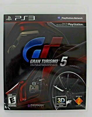 Gran Turismo 5 The Real Driving Simulator Disc Like New 2010 PS3 Playstation 3