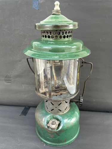 Old Vintage Coleman Aladdin Conversion 1944 Kerosene Pressure Lantern Lamp, Usa