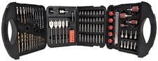 Drill Bit Set Bits DIY HSS Titanium Steel Metal Wood Plastic Screwdriver 118pc 