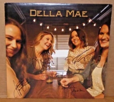 "Della Mae" autographed signed colored vinyl LP Kimber Ludiker Cella Woodsmith 