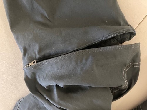 Kühl Convertible Outdoor Pants W Sz 12 R Nylon Unzip Leg for Shorts Graphite - Picture 7 of 15