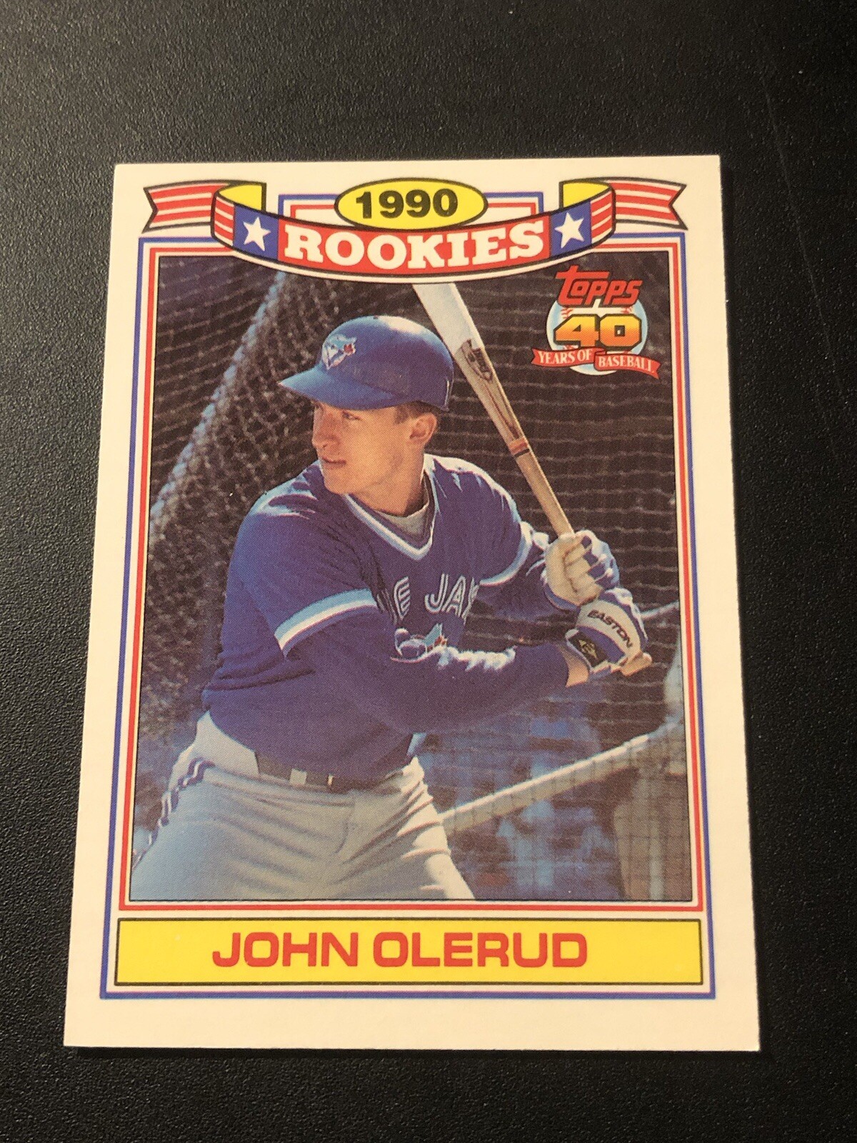 1991 Topps Glossy Rookies John Olerud #24