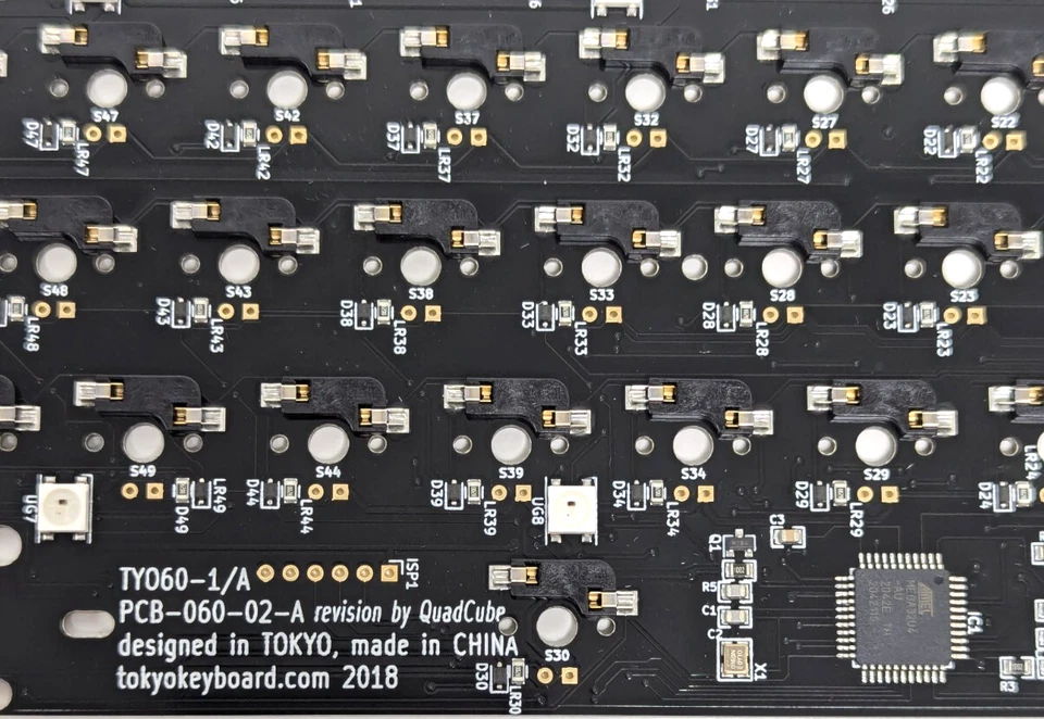 Massdrop X TOKYO60 Keyboard Kit, Season 4 Silver MDX-35199-1 - Image 3 of 4