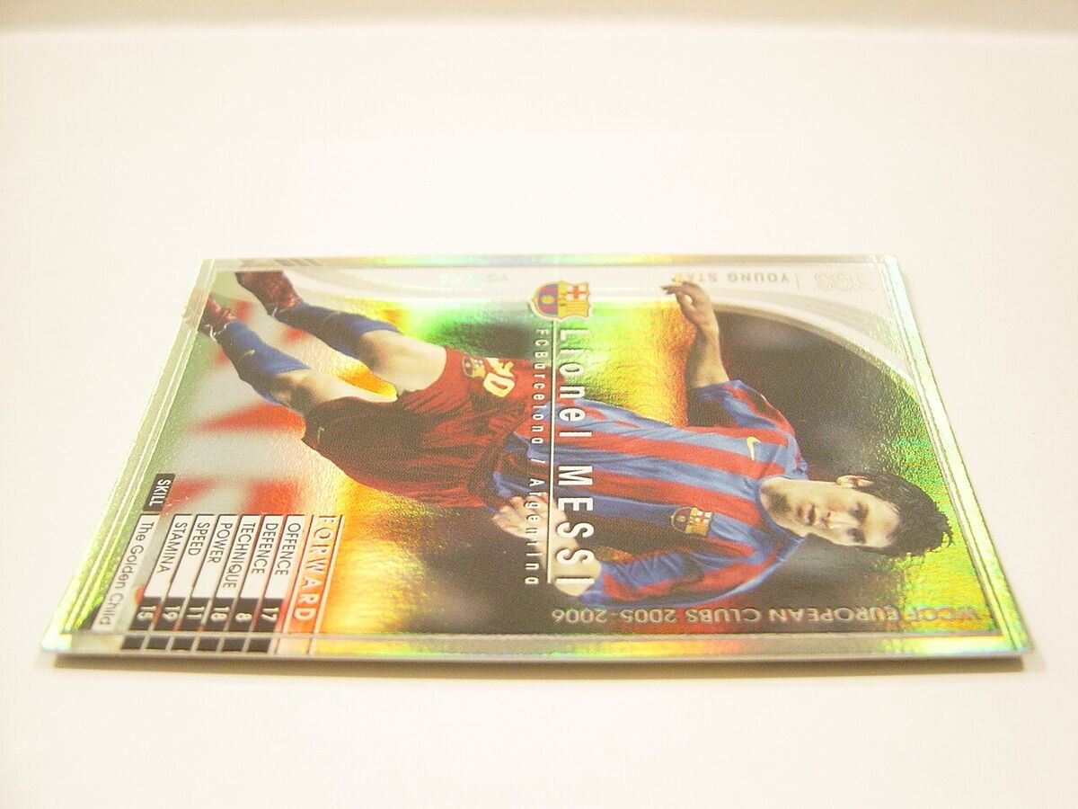 Panini WCCF 2005-06 YGS Lionel Messi No.30 FC Barcelona 05 Panini WCCF 2005-06 YGS Lionel Messi No.30 FC Barcelona 05