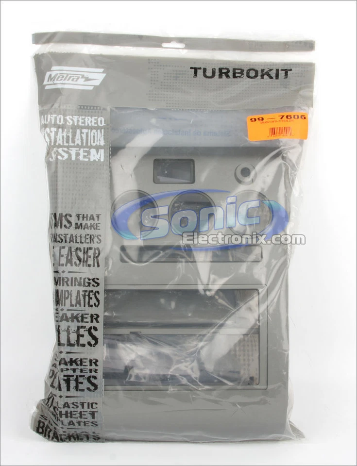 Kit de tablero de instalación DIN simple/doble Metra 99-7606 para Nissan Titan/Armada 2006-07 Foto 3 de 3