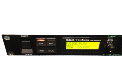 Yamaha TG55 Tone Generator Synth Sound Module MIDI 1U Good
