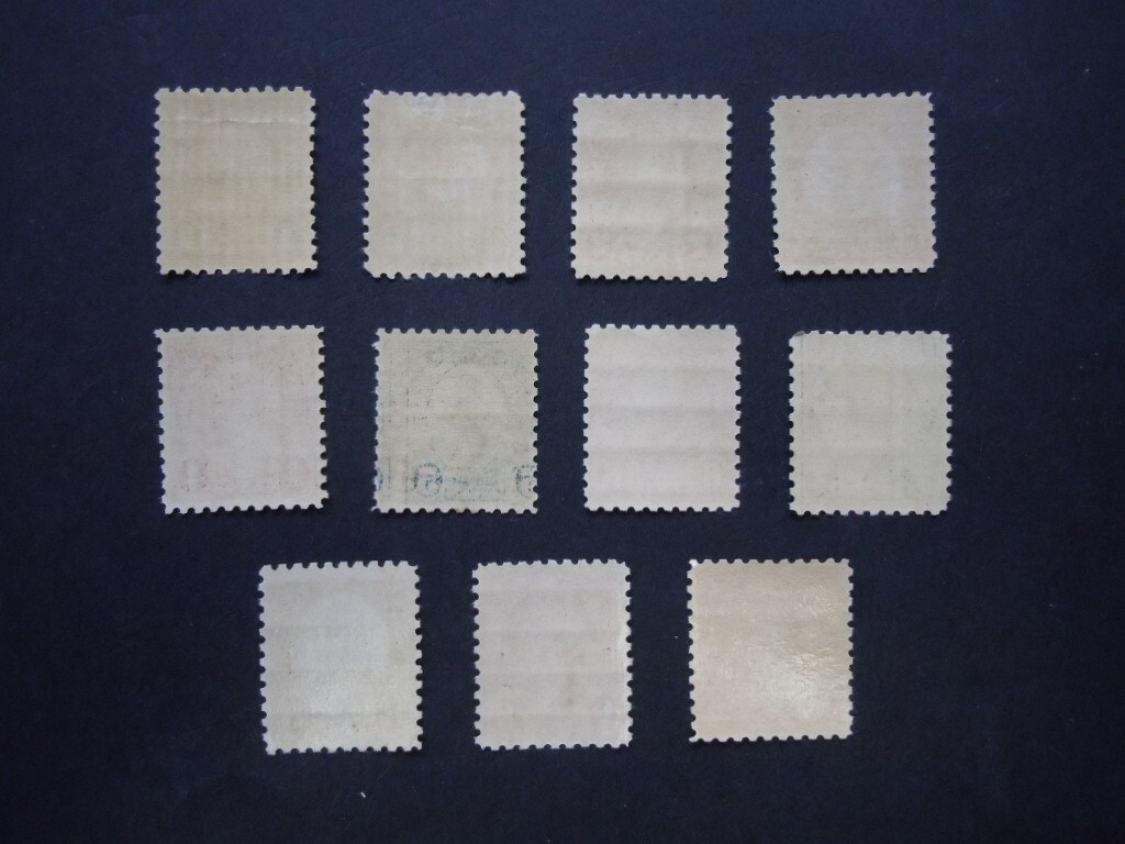 Y♢503 くぅ 1923-25 #581-59 Complete Set Perf 10 MNH OG VF CV $333 