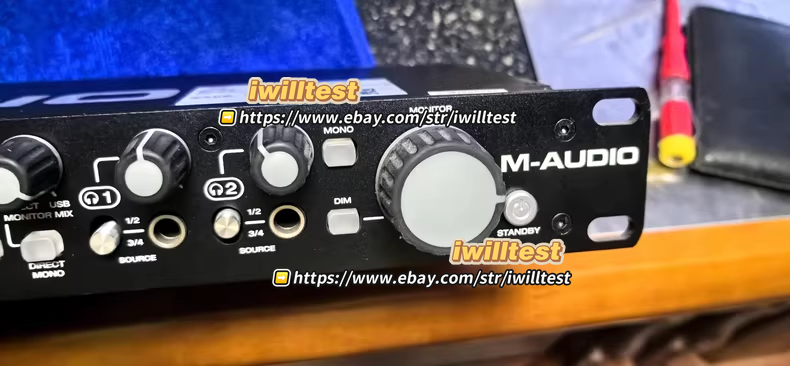 M-audio M-Track Eight 8-channel audio collector *IW | eBay