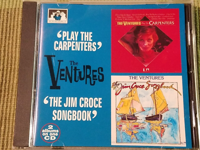 THE VENTURES PLAY THE CARPENTERS/THE JIM CROCE SONGBOOK 24 TRACK